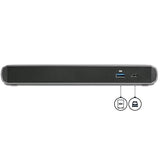 StarTech.com Thunderbolt 3 Dock - Dual Monitor 4K 60Hz Laptop Docking Station with DisplayPort - 85W Power Delivery - 3-Port USB 3.0 Hub, Ethernet, Audio - TB3 Dock - Windows & Mac (TB3DK2DPPD), Black, Gray, 1.06 (27 mm) x 3.15 (80 mm) x 8.66 (220 mm) 85W Power Delivery | 1x USB-A 3.0 | 1x USB-A 3.0 Fast Charge Port