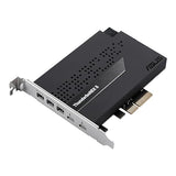 ASUS ThunderboltEX 5 Expansion Card – Dual Thunderbolt™ 5 USB-C Ports, 120Gbps Bandwidth, DisplayPort™ 2.1, PCIe 4.0 x4, USB4®, Compatible for Intel 800 Series Motherboards
