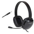 Cyber Acoustics Stereo PC Headset (AC-6008), 3.5mm Connection, Unidirectional Microphone with Flexible Boom for PC & Mac; Perfect for Classroom or Home