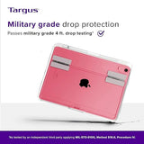 Targus Click-in Clear Case and Kickstand for 10.9 iPad (10th gen.), Clear - Military-Grade Shock Absorbent Protective Case with Hands-Free Viewing (THD927GL)