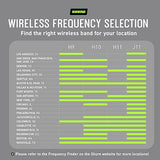 Shure BLX1288/MX153 Wireless Microphone System - 14-Hour Battery Life, 300 ft Range, UHF | Includes Handheld & Earset Mics, Dual Channel Receiver | H9 Band (BLX1288/MX153-H9) H9 Band (512-542 MHz)