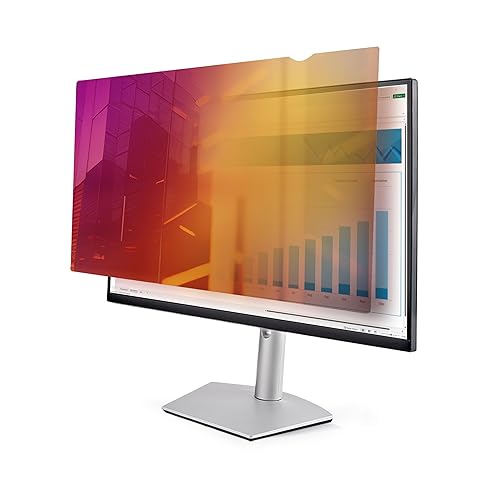 StarTech.com 27-inch 16:9 Gold Monitor Privacy Screen, Reversible Filter w/Enhanced Privacy, Security Shield, 30 Deg.