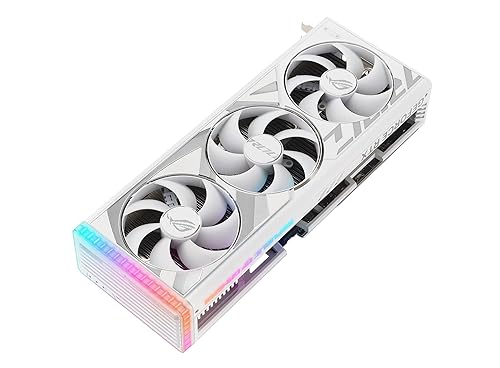 ASUS ROG Strix GeForce RTX ™ 4090 White Edition Gaming Graphics Card (PCIe 4.0, 24GB GDDR6X, HDMI 2.1a, DisplayPort 1.4a)