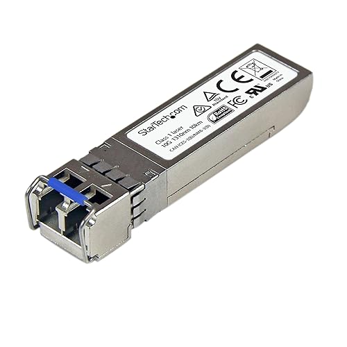 StarTech.com Juniper SFPP-10GE-LR Compatible SFP+ Module - 10GBASE-LR - 10GbE Single Mode Fiber SMF Optic Transceiver - 10GE Gigabit Ethernet SFP+ - LC 10km - 1310nm - DDM (SFPP10GELRST)