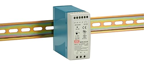 Black Box DIN Rail Power Supply, 40 Watts, 48 VDC