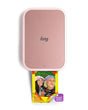 Canon Ivy 2 Mini Photo Printer, Print from Compatible iOS & Android Devices, Sticky-Back Prints, Blush Pink