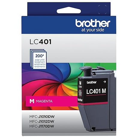 Brother LC401M Standard Yield Magenta Ink Cartridge