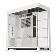 HAVN HS 420 Dual-Chamber Mid Tower PC Case ATX White | Hybrid Design, 11x 140mm Fan Slots & 3X 420mm Radiator Support, SimpliCable Cable Management, Tempered Glass, PWM Fan Hub White HS 420