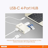 j5create USB Type-C 4-Port Hub, Silver, JCH343