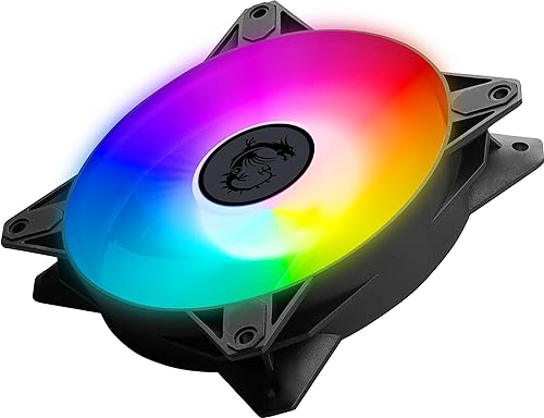 MSI MPG F120 ARGB-2B - 1200 RPM, 120mm, Anit-Vibration ARGB Fans