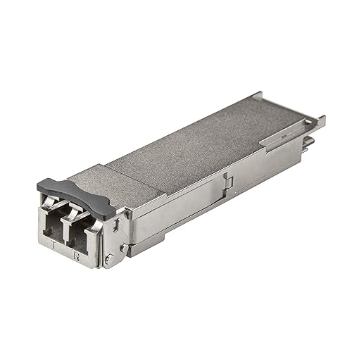 StarTech.com Cisco QSFP-40GE-LR4 Compatible QSFP+ Module - 40GBASE-LR4-40GbE Single Mode Fiber SMF Optic Transceiver - 40GbE QSFP+ LC 10km - 1270nm to 1330nm - DDM Cisco C4500 (QSFP-40GE-LR4-ST)