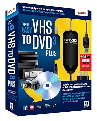 Roxio Easy VHS to DVD 3 PLUS for Windows [Old Version]