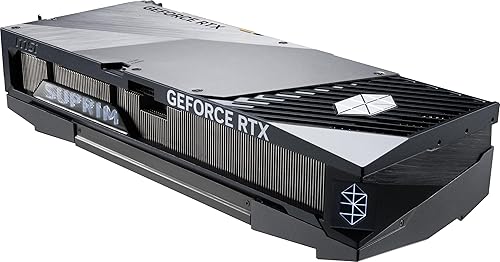 MSI Gaming RTX 5080 16G SUPRIM SOC Graphics Card (16GB GDDR7, 256-bit, Extreme Clock TBD MHz, DisplayPort x 3 2.1a, HDMI 2.1b, NVIDIA Blackwell Architecture)