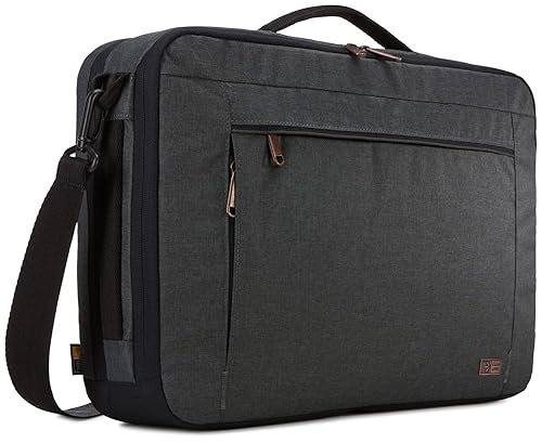 Case Logic 3203698 Era 15.6 Hybrid Briefcase, Obsidian Case Logic Era 15.6 Hybrid Briefcase