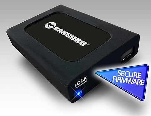 Kanguru UltraLock SSD – 4TB External Solid State Drive – SuperSpeed USB 3.0 4TB UltraLock SSD