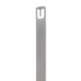 Panduit MMP350-C Marker Plate, 304 Stainless Steel, Natural (100-Pack) 3.50 by .75 100-Pack