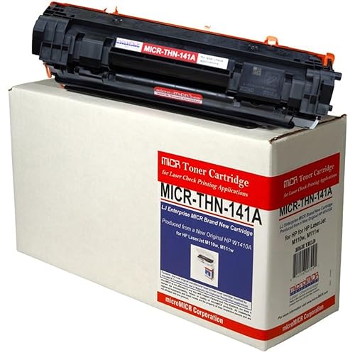 microMICR MICR Standard Yield Laser Toner Cartridge - Alternative for HP 141A (W1480A) - Black - 1 Each - 950 Pages