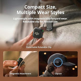 DJI Mic 3 (2 TX + 1 RX + Charging Case), Wireless Microphone for iPhone/Camera/Android, Ultralight, Adaptive Gain Control for Balanced Volume, Dual Band Anti-Interference, 28hrs Use, Vlog