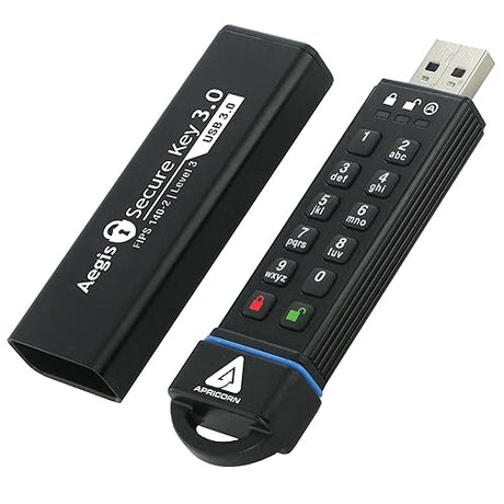 Apricorn 480GB Aegis Secure Key USB 3.1 Gen 1 Flash Drive