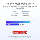 ASUS ZenWiFi BD5 Dual-Band WiFi 7 Mesh, 5000 Mbps, 5000 sq.ft (2pk), Dual 2.5G Ports, Security and Parental Controls Included, Smart Home Master SSIDs 2 Pack
