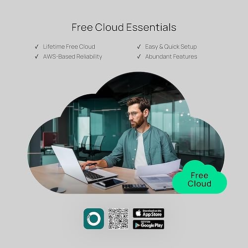TP-Link Omada WiFi 7 Access Point (EAP720)– BE5000 Dual-Band, 2.5G PoE+, Ceiling Mount, MLO, OFDMA, 4K-QAM, 250+ Clients, WPA3, Cloud SDN Managed, Seamless Roaming, BLE 5.2 WiFi 7, BE5000
