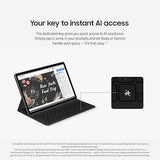 SAMSUNG Tab S9/S9FE Book Cover Keyboard Slim, Black