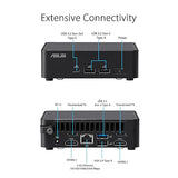ASUS NUC 14 Pro Tall Barebone with Intel 14th Generation Core 3 100U, Up to 96GB DDR5 RAM, Triple Storage Design, Thunderbolt™ 4, Wi-Fi 6E and Bluetooth 5.3, Tool-less Chassis Access, with Core 3 Tall|Barebones