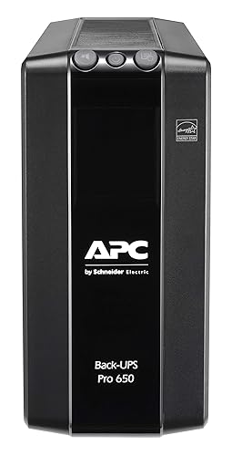 APC BR650MI Back Ups Pro Br 650va 6 Outletsperp Avr Lcd Interface