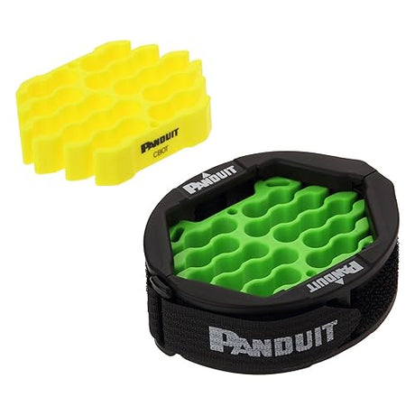 Panduit CBOT24K Cable Bundle Organizing Tool, Jacket Cover, Hook and Loop Fastener, Two Inserts