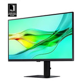 SAMSUNG 27 ViewFinity S6 (S60UD) Series QHD High Resolution Computer Monitor, 100Hz, HDR10, USB-C, Built-in LAN Port, Daisy Chain Support, Easy Setup, Height Adjustable Stand, LS27D606UANXGO, 2024