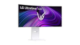 LG 34GX90SA-W 34 Ultragear WQHD (3440 x 1440) OLED Curved Gaming Smart Monitor 240Hz, 0.03ms, NVIDIA G-Sync Compatible, AMD FreeSync Premium, VESA DisplayHDR True Black 400, webOS, USB Type-C, White White 34 WQHD 3440 x 1440 240 Hz