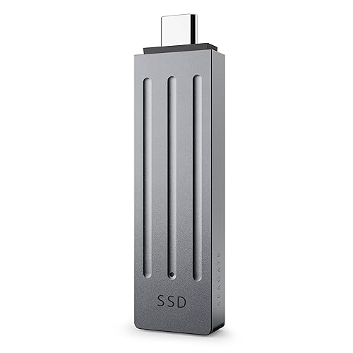 Seagate Ultra Compact SSD 2TB External Solid State Drive - USB-C, speeds up to 1,000MB/s, IP54, Compatible with Mac and PC (STMX2000400)