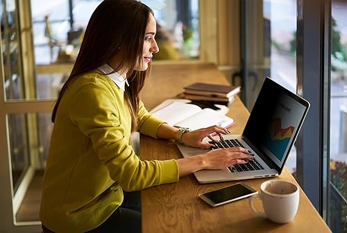 3M Bright Screen Privacy Filter for 15in Laptop, 4:3, BP150C3B