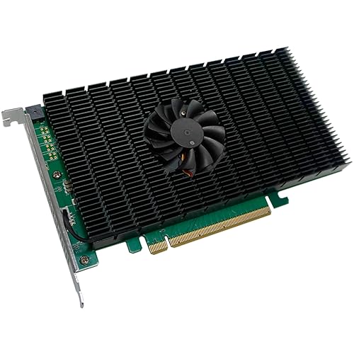 Highpoint Rocket 1504 4X M.2 Port to PCIe 4.0 x16 NVMe Switch AIC