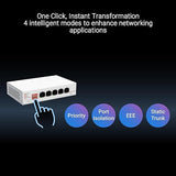 ASUS QG-U1050, 5-Port 2.5G Unmanaged Switch, Support 4 Intelligent Modes, Home Network Hub, Office Ethernet Splitter, Plug and Play, Easy Setup, Desktop, Silent Operation