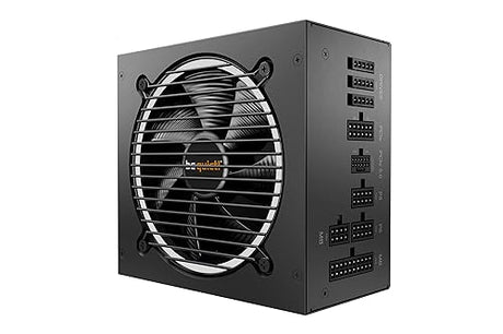 Pure Power 12 M 750W, ATX 3.0, 80 Plus® Gold, Modular Power Supply, for PCIe 5.0 GPUs and GPUs with 6+2 pin connectors, 12VHPWR Cable Included, Silent 120mm be quiet! Fan - BN504