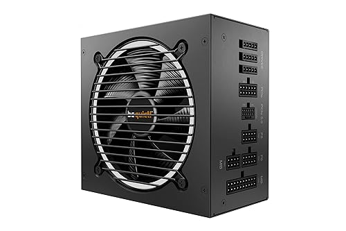 Pure Power 12 M 750W, ATX 3.0, 80 Plus® Gold, Modular Power Supply, for PCIe 5.0 GPUs and GPUs with 6+2 pin connectors, 12VHPWR Cable Included, Silent 120mm be quiet! Fan - BN504