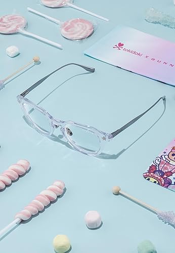 GUNNAR tokidoki Cotton Candy Carnival Premium Blue Light Blocking Computer And Gaming Glasses Clear