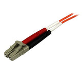 StarTech.com 3m Fiber Optic Cable - Multimode Duplex 50/125 - OFNP Plenum - LC/LC - OM2 - LC to LC Fiber Patch Cable LC-LC 3m/10ft