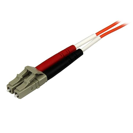 StarTech.com 3m Fiber Optic Cable - Multimode Duplex 50/125 - OFNP Plenum - LC/LC - OM2 - LC to LC Fiber Patch Cable LC-LC 3m/10ft