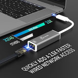 j5create USB-C to 2.5G Ethernet Adapter, RJ45 LAN 2.5 Gigabit Network to USB Type C/Thunderbolt Converter, Compatible for MacBook Pro/Air, Tablets, Dell XPS, Surface Pro 7 (JCE145)