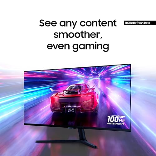 SAMSUNG 34 ViewFinity S50GC Series Ultra-WQHD Monitor, 100Hz, 5ms, HDR10, AMD FreeSync, Eye Care, Borderless Design, PIP, PBP, LS34C502GANXZA, 2023, Black 21:09 DP + HDMI only