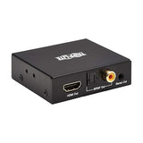 Tripp Lite 4K HDMI to TOSLINK RCA & 3.5mm Stereo Output De-Embedder/Extractor, Seperates Audio Track for Systems Without HDMI, 5.1 Channel Surround Sound, HDCP 2.2, 2-Year Warranty (P130-000-AUDIO2)