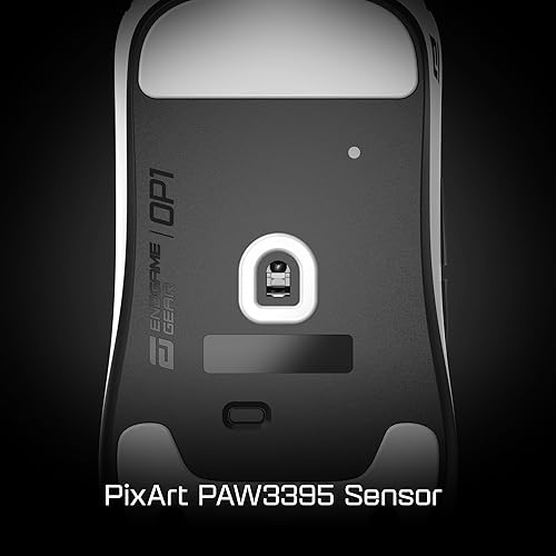 ENDGAME GEAR OP1 8k Wired Gaming Mouse - 8000Hz Polling, PixArt PAW3395 Sensor, Kailh GX Switches, White Wired OP1 8k White