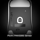 ENDGAME GEAR OP1 8k Wired Gaming Mouse - 8000Hz Polling, PixArt PAW3395 Sensor, Kailh GX Switches, White Wired OP1 8k White