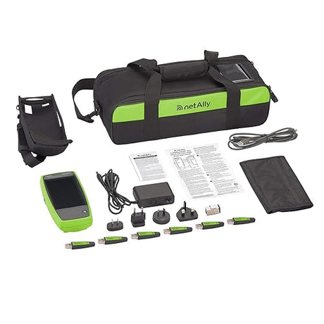 NETSCOUT LR-G2-KIT LinkRunner G2 Smart Network Tester Extended Test Kit - Network connectivity Tester with Link-Live Cloud Service