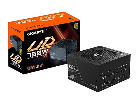 GIGABYTE GP-UD750GM 750W 80 Plus Gold Certified Fully Modular Power Supply