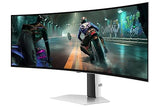 SAMSUNG 49 inch Odyssey OLED Dual QHD Gaming Monitor with 0.03ms Response time, 144 Hz, G-Sync Compatibility, Thermal Modulation, USB C - (LS49DG912SNXZA) [Canada Version] 49 Inch 2024 model 144 Hz | Dual QHD