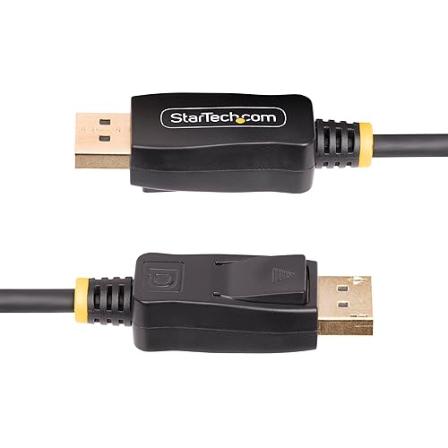 StarTech.com 9.8ft (3m) DisplayPort to HDMI Adapter Cable, 4K 60Hz with HDR, DP to HDMI 2.0b Cable, Active Video Converter