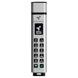 DataLocker Sentry K350 256GB Encrypted USB Flash Drive Keypad, Easy Screen Guided Setup AES 256, TAA Compliant Ruggedized Mil-Std 810-G, IP68 OS Independent, USB-A, FIPS 140-3 Level 3 Pending